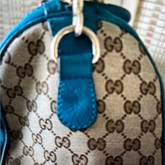 Gucci Vintage Web Boston canvas bag - Picture 2 of 15